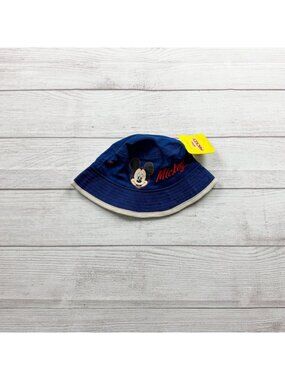 Disney Toddler Mickey Mouse Blue Bucket NWT One Size